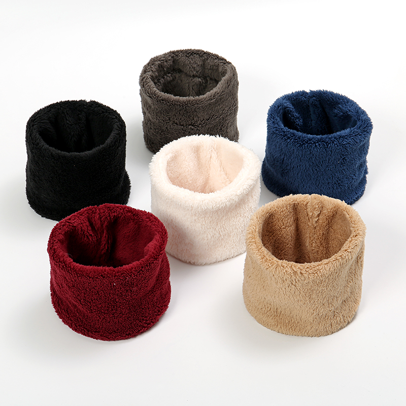 Cashmere Warm Collor Ring Wint - Wool Scarf Men ulasan dan harga