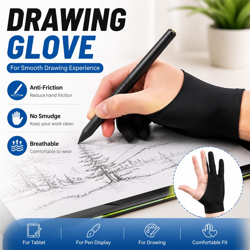 Drawing Glove Anti Touch Scree - Touch Screen Gloves ulasan dan harga