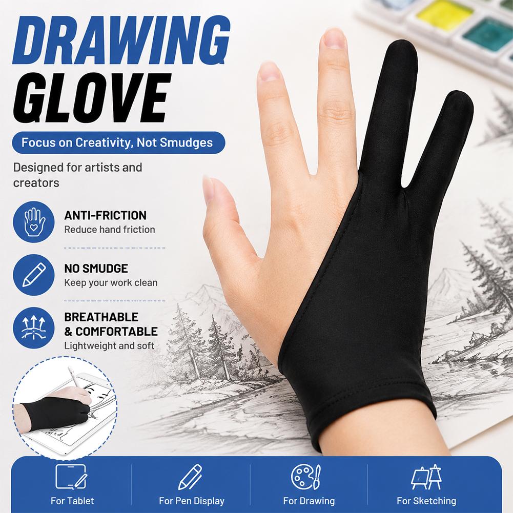 Drawing Glove Anti Touch Scree - Touch Screen Gloves ulasan dan harga