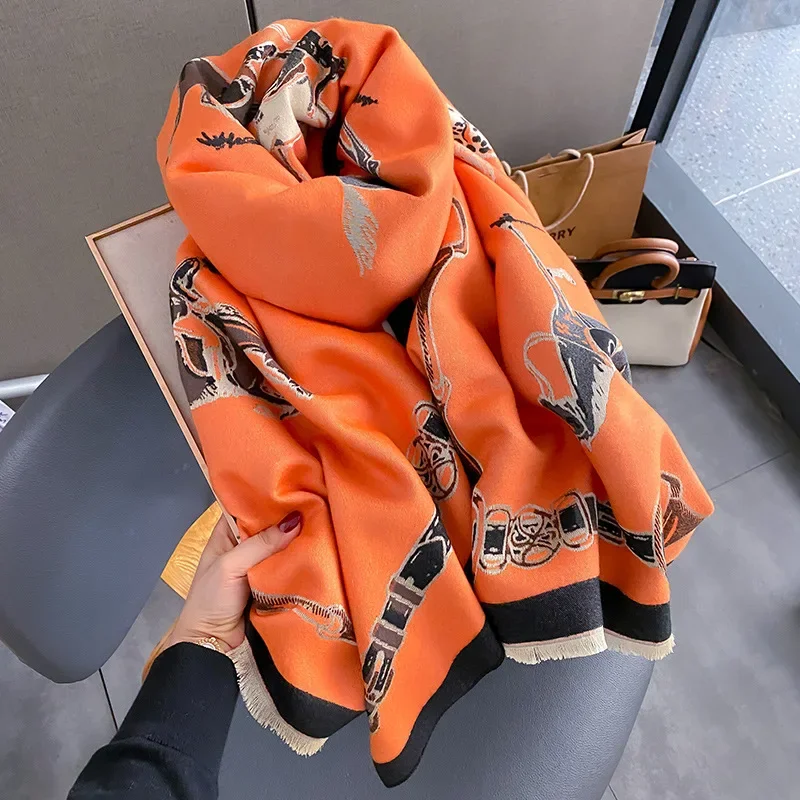 2024 Luxury Warm Pashmina Shaw - Cashmere Pashmina Wrap ulasan dan harga